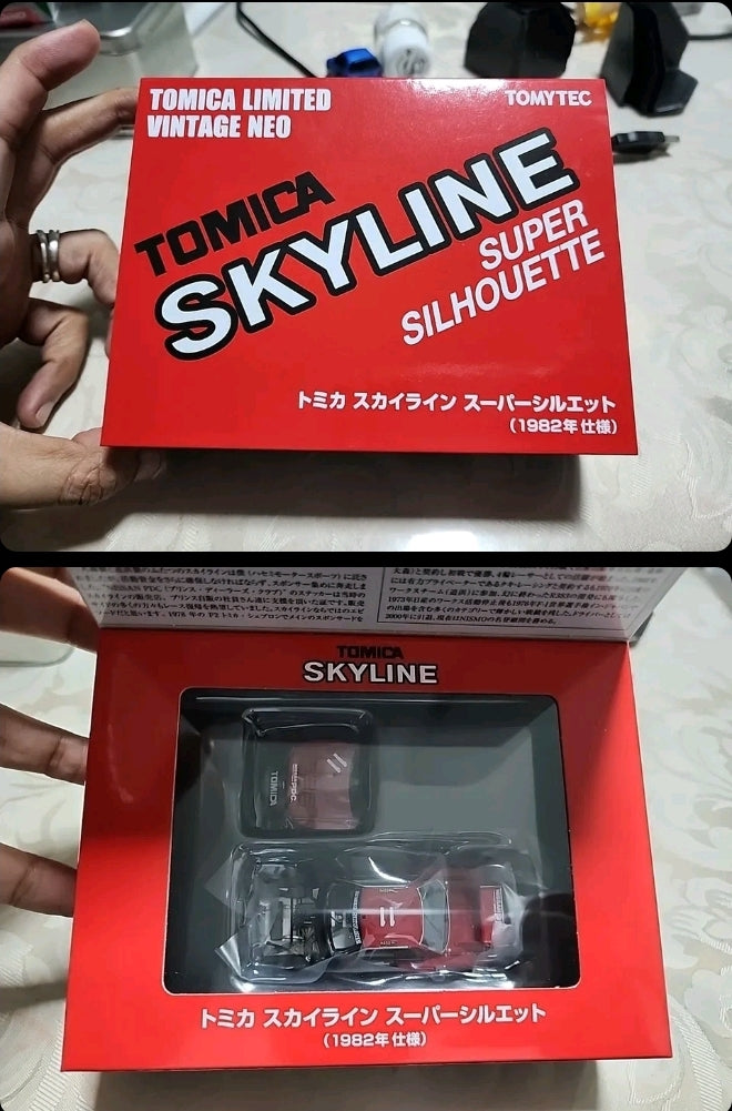 Tomica Limited Vintage TLV Super Silhouette ER34 Skyline UK Shipping (Type 1982)
