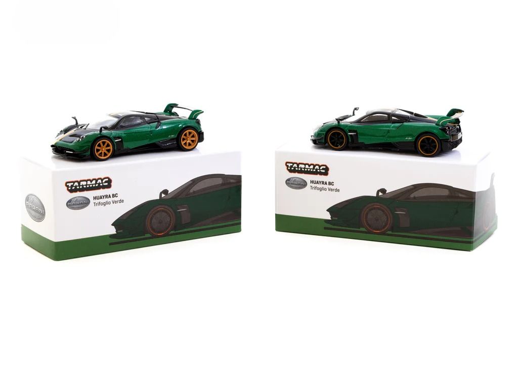 (Chase) Tarmac Works Pagani Huayra BC Trifoglio Verde T64G-TL014-GR