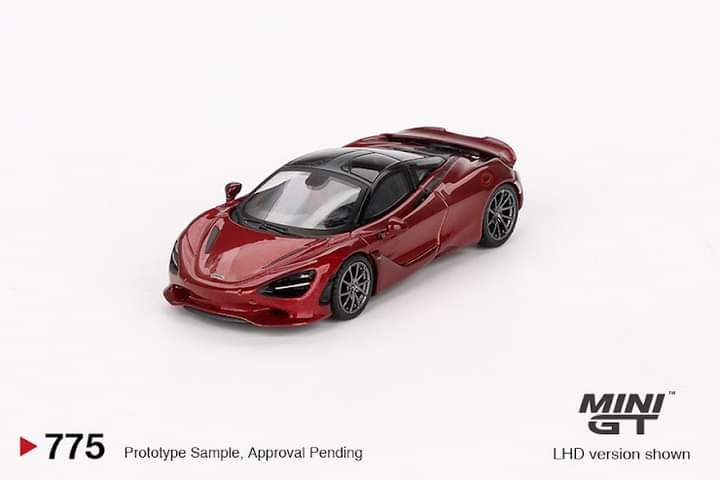 Preorder MiniGT McLaren 750S Amaranth Red MGT00775