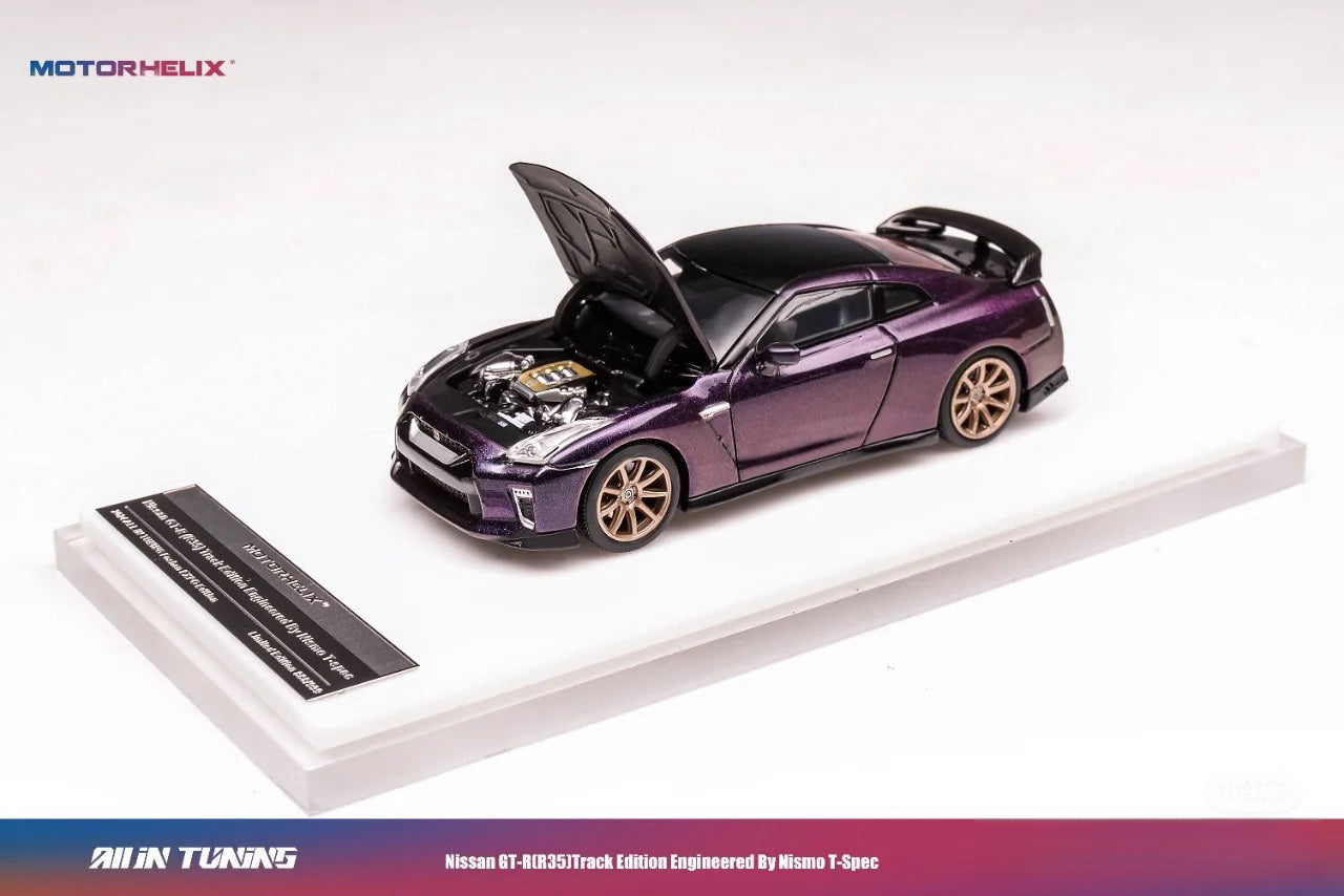 MotorHelix Nissan Skyline R34 R35 Midnight Purple III All in Tuning Event Set