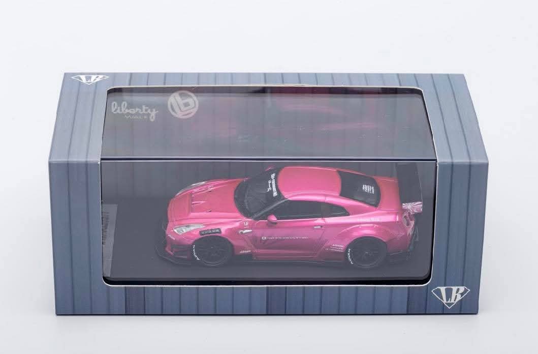 Impossible Perfect LB Skyline GT-R R35 V2 Metallic Purple Resin Liberty Walk