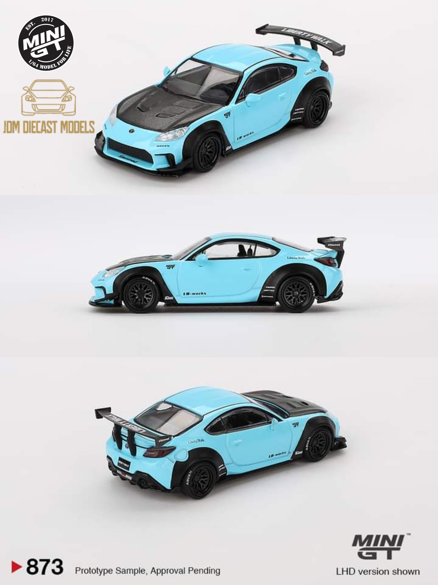 Preorder Toyota GR86 LB★Nation Baby Blue