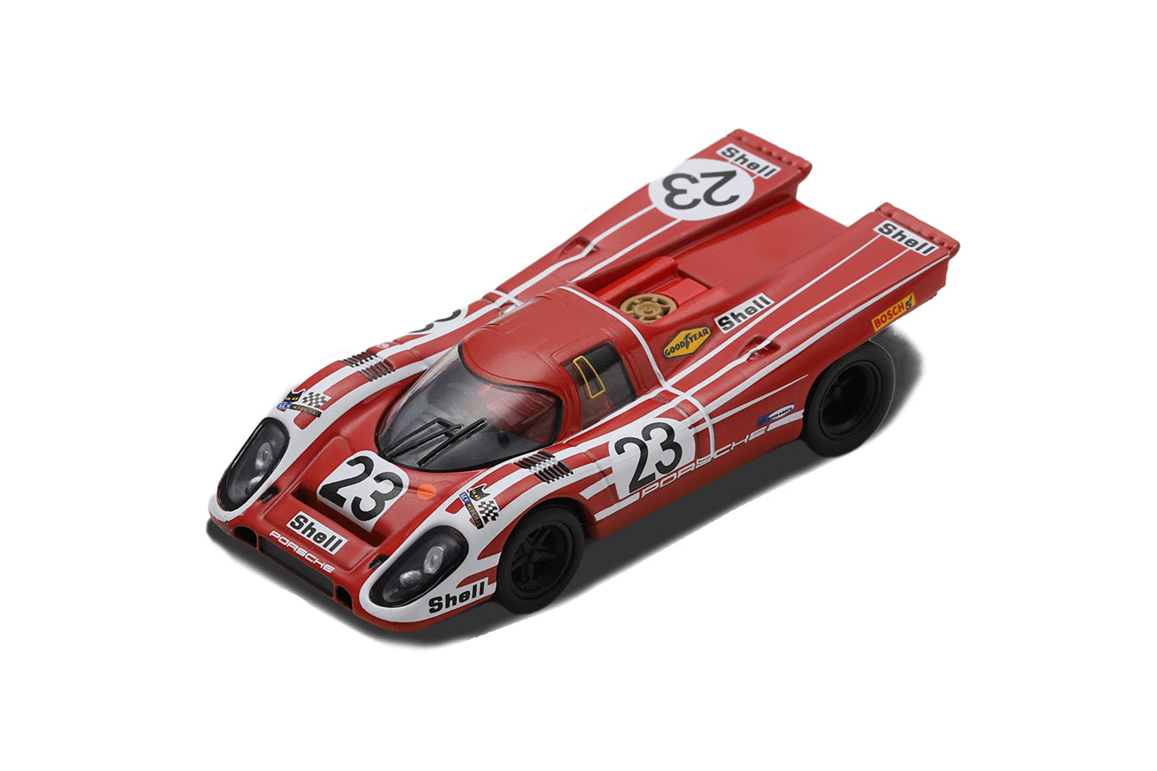 SPARKY 1/64 diecast Porsche 917K SHELL COMBO - Le Mans winner 1970 & SHELL 24h Le Mans 1970 Piper/Van Lennep #18