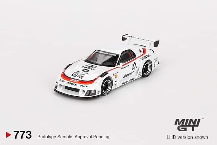 MiniGT MAZDA RX-7 LB-Super Silhouette #41 Numero Reserve