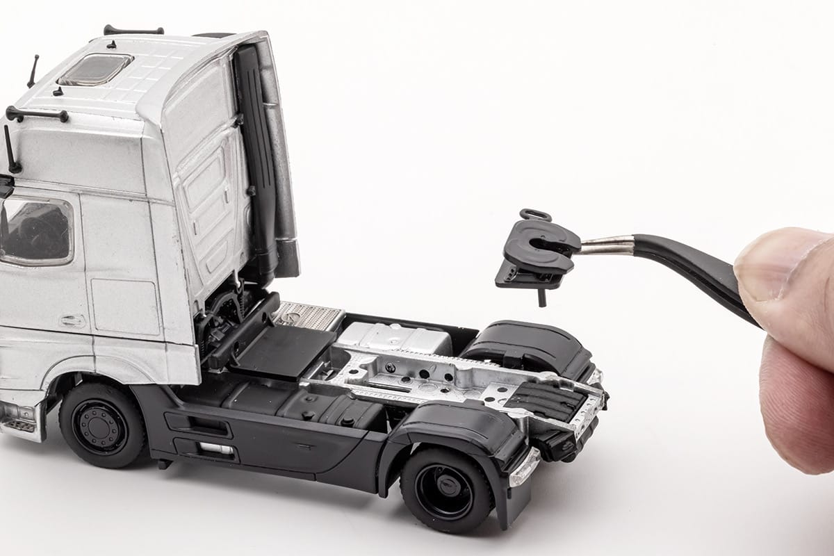 Preorder GCD 1/64 Mercedes Benz Double Deck Trailer