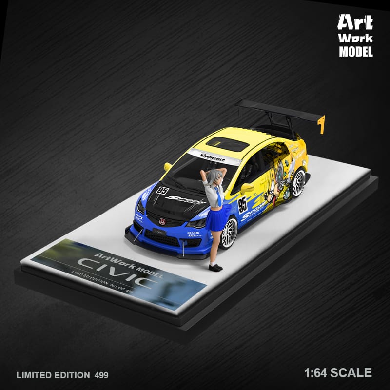 TimeMicro x Artwork Civic FD2 Track Edition