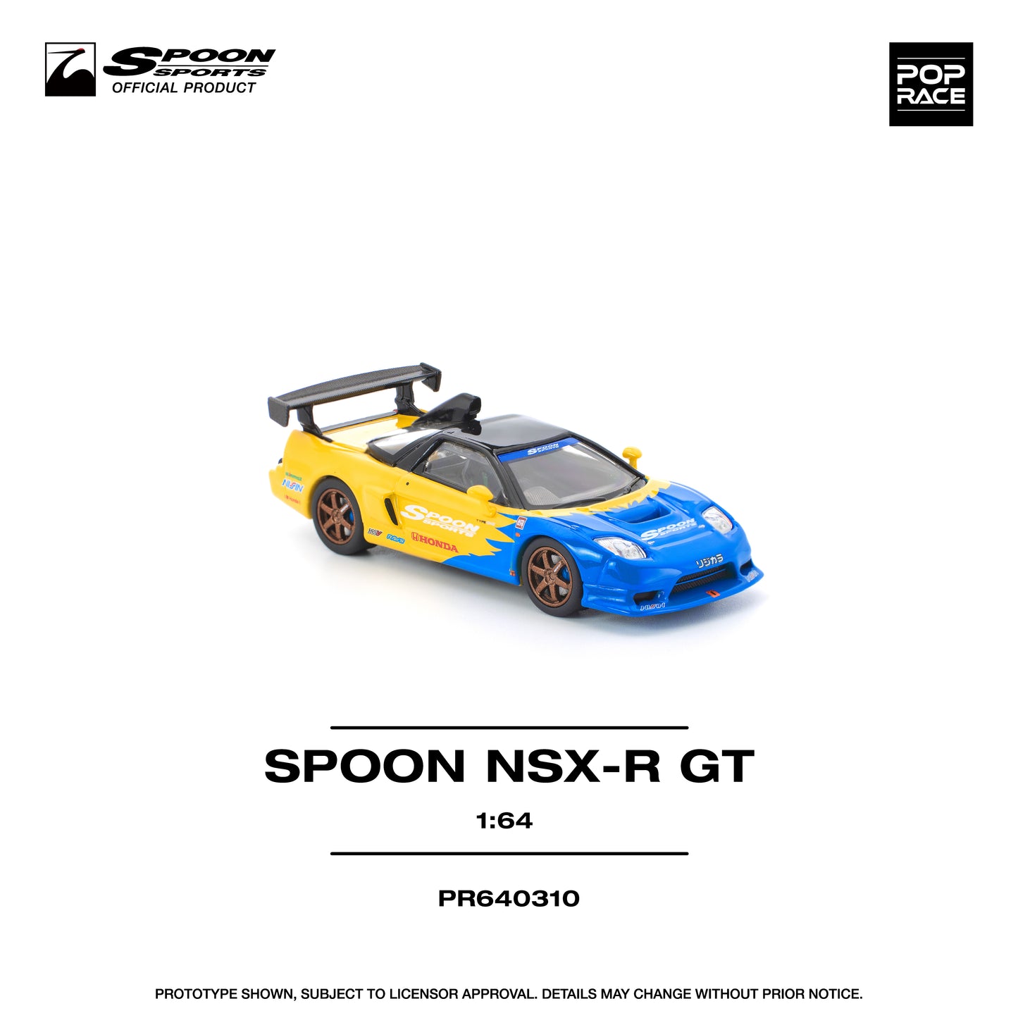 PopRace Spoon Sports Honda NSX-R GT PR640310