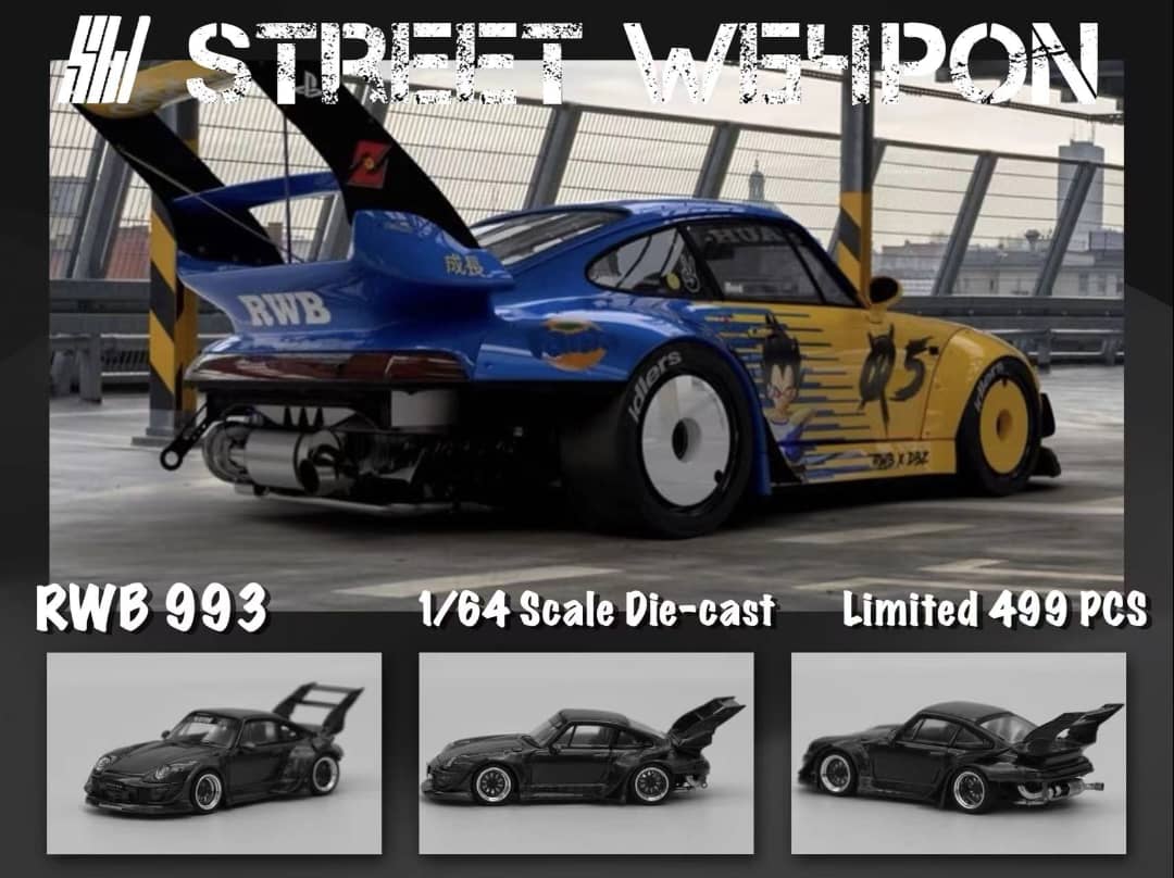 Preorder Street Weapon RWB 993 Dragon Ball Limited 499pcs