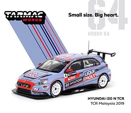 Tarmac Works Hyundai i30 N TCR Malaysia 2019 Champion Luca Engstler T64-031-19TCRM08