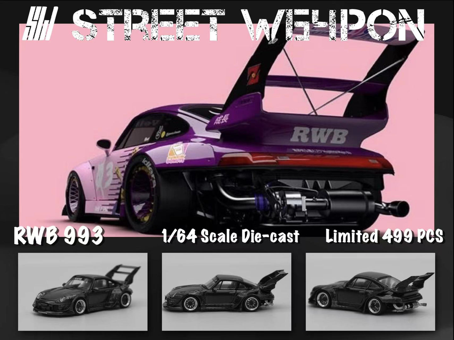 Preorder Street Weapon RWB 993 Dragon Ball Limited 499pcs