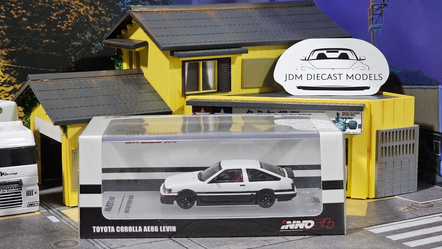 Inno64 Toyota Corolla AE86 Levin White