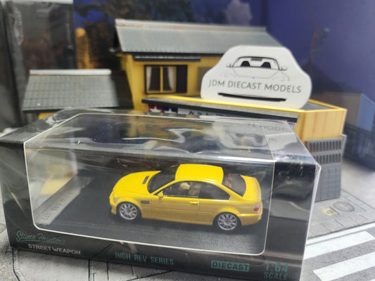 Stance Hunter Street Weapon BMW E46 M3 Yellow