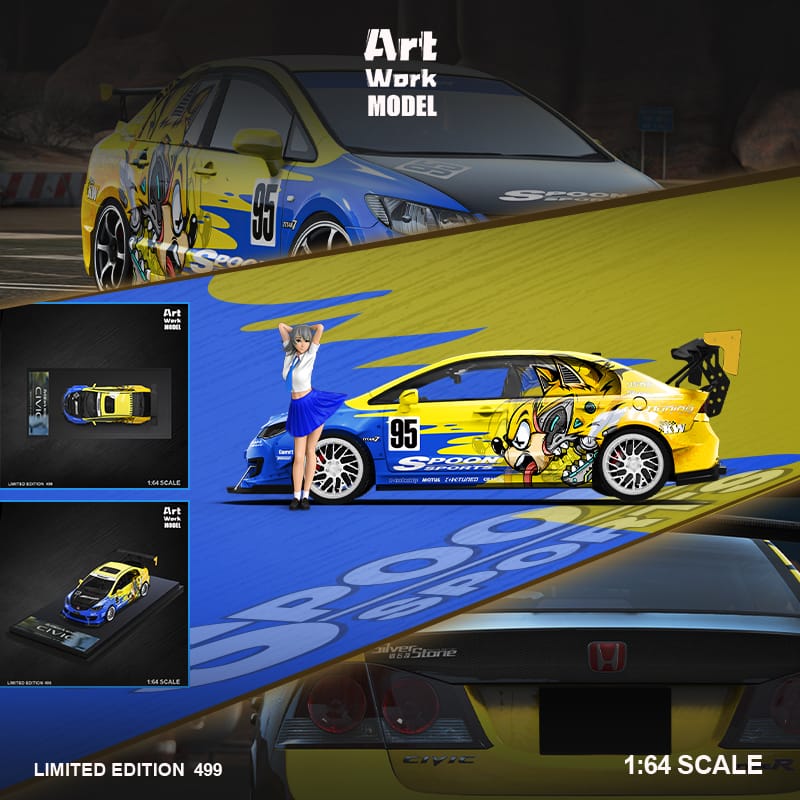 TimeMicro x Artwork Civic FD2 Track Edition