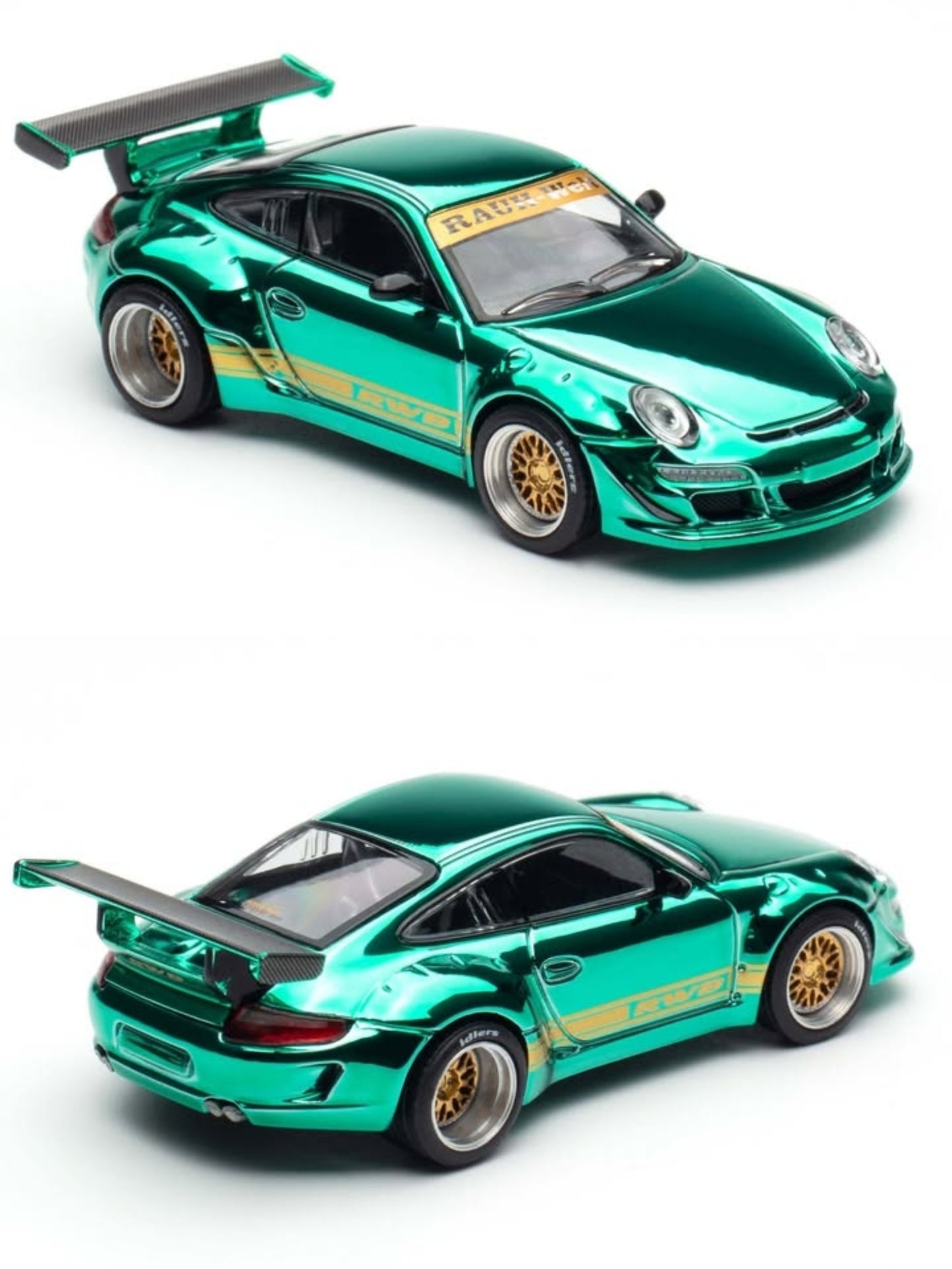 PopRace RWB 997 Spectraflame Teal PR640224 Hong Kong Tokyo Auto Salon 2025