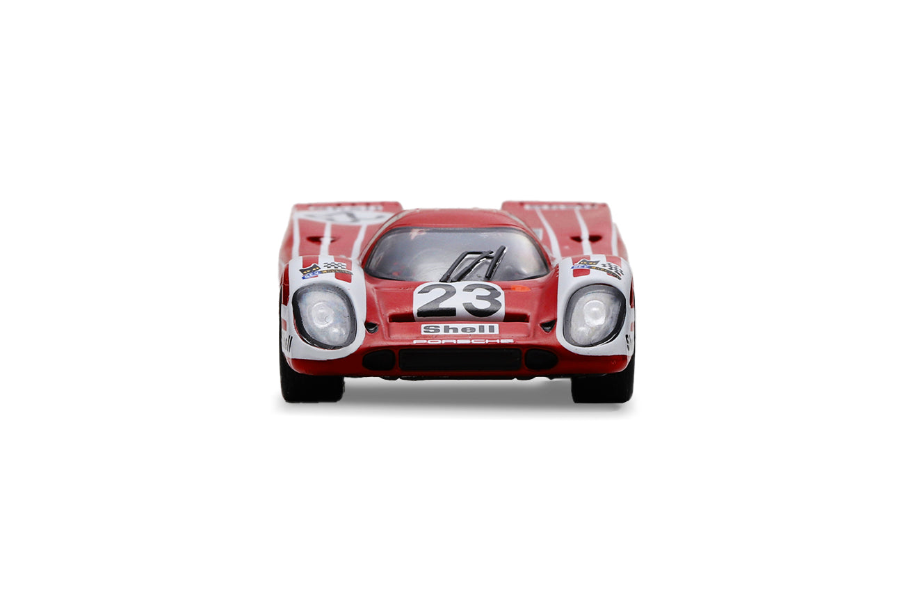 SPARKY 1/64 diecast Porsche 917K SHELL COMBO - Le Mans winner 1970 & SHELL 24h Le Mans 1970 Piper/Van Lennep #18
