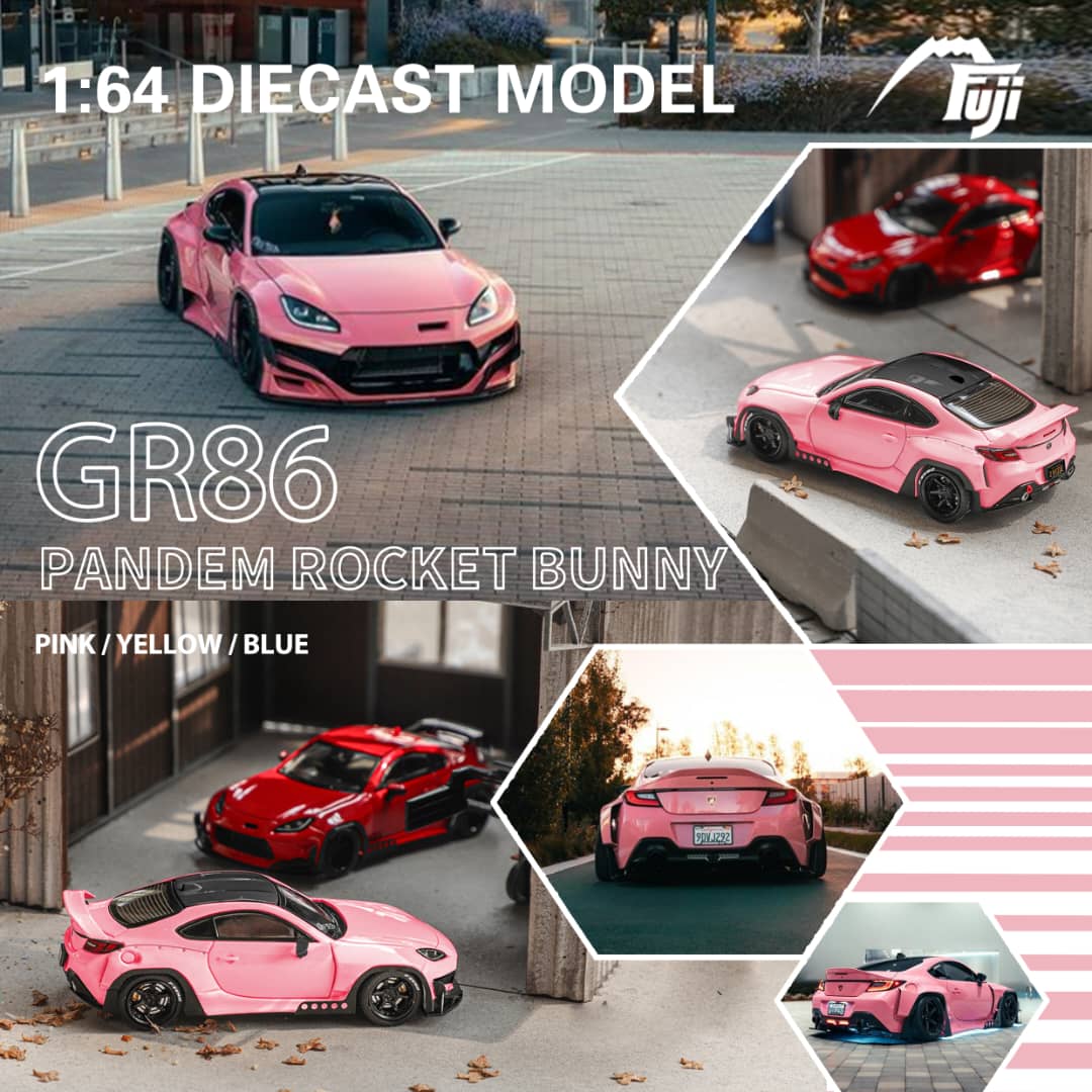 Preorder Fuji Pandem GR86 2nd generation Mk2 2022 Rocket Bunny Limited 599pcs