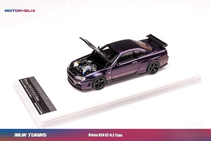 MotorHelix Nissan Skyline R34 R35 Midnight Purple III All in Tuning Event Set