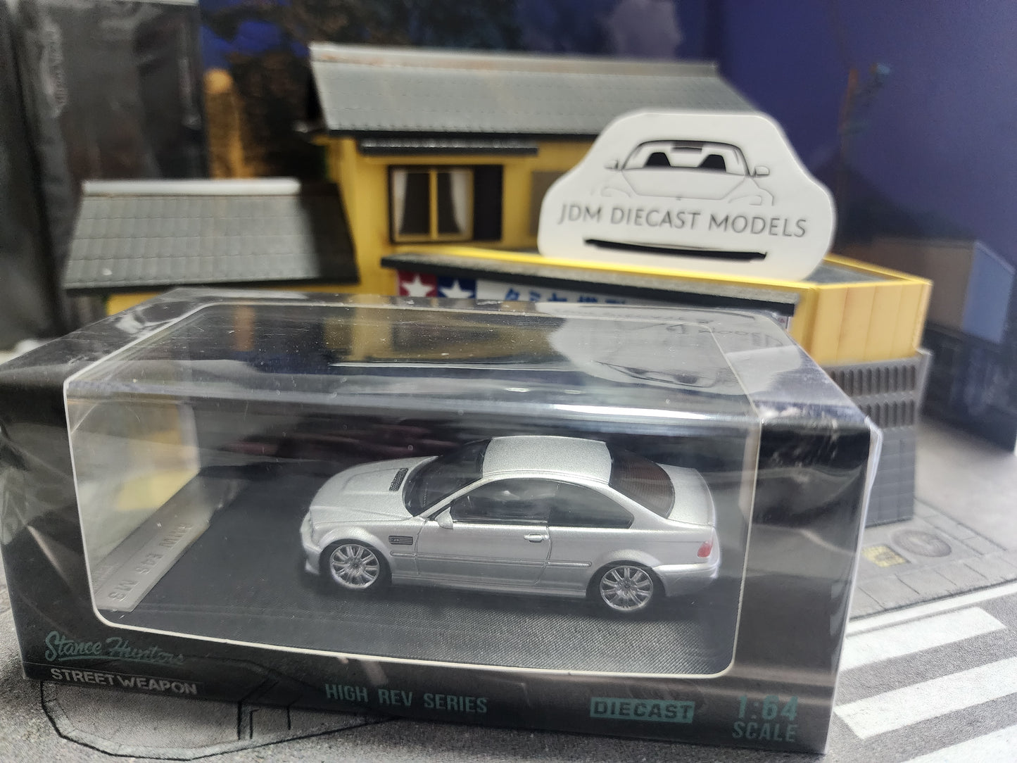 Stance Hunter Street Weapon BMW E46 M3 Silver