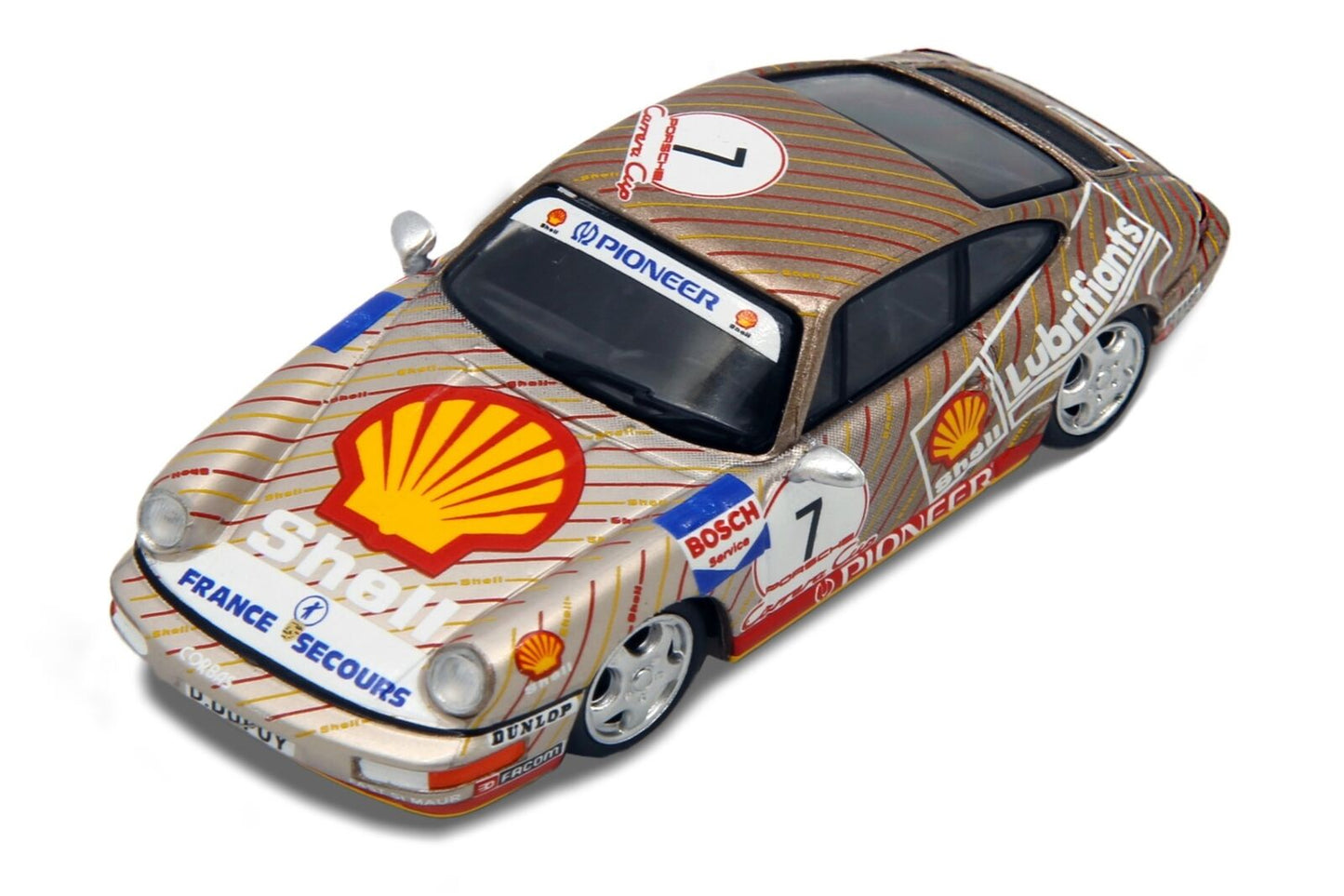 SPARKY 1/64 DIECAST Porsche 911 (964) Carrera Cup 1991 SHELL 1988 #7
