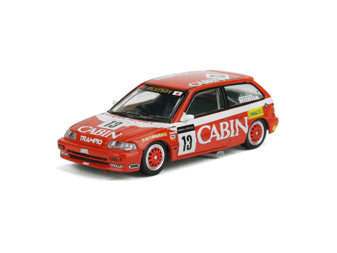 Inno64 Honda Civic EF3 #13 “TEAM CABIN” Guia Race 1988