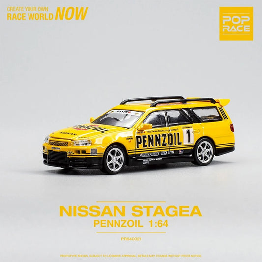 Poprace Nissan Stagea R34 Pennzoil