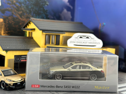 Master Mercedes Benz S-Class S450 (W222) Black and Gold