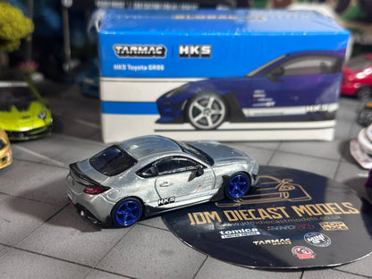 [Chase] Tarmac Works HKS Toyota GR86 (Blue Metallic) T64G-038-BL