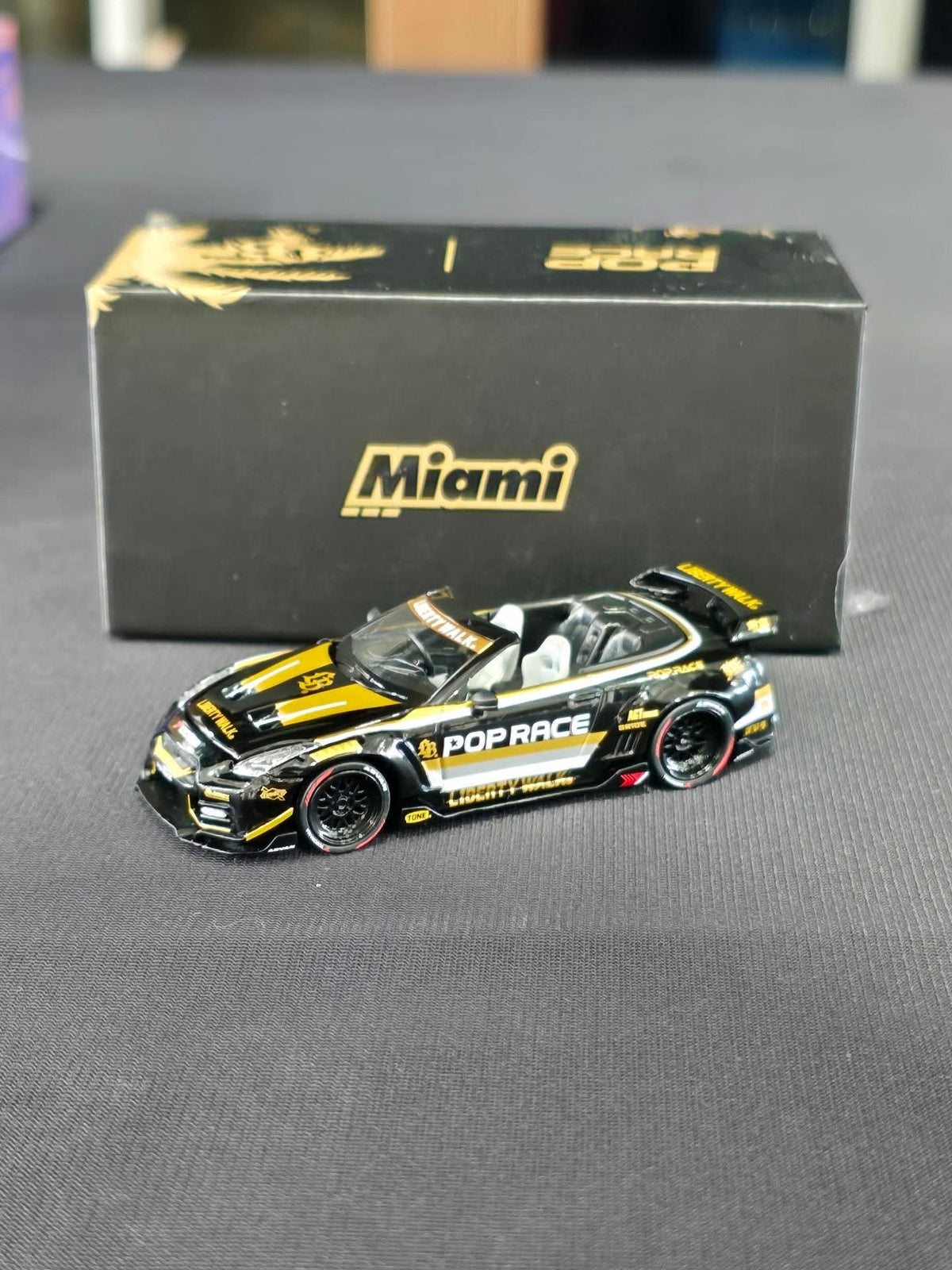 [5 car set] Pop Race Miami Liberty Walk LB S15 RX-7 R35 Final Edition