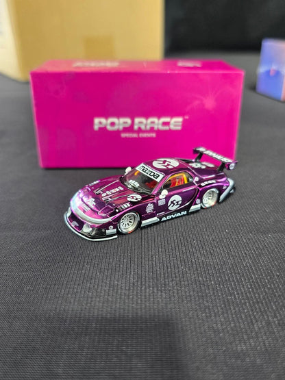 [5 car set] Pop Race Miami Liberty Walk LB S15 RX-7 R35 Final Edition