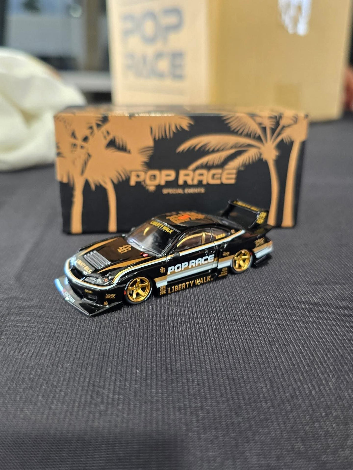 [5 car set] Pop Race Miami Liberty Walk LB S15 RX-7 R35 Final Edition