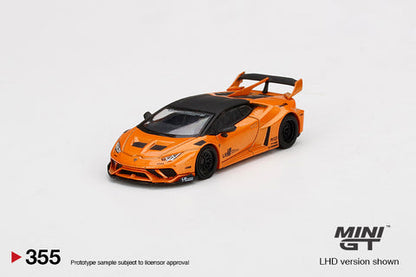 MiniGT LB★WORKS Lamborghini Huracán GT Arancio Borealis MGT00355