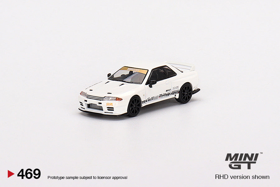 Mini GT Top Secret Nissan Skyline GT-R VR32 White