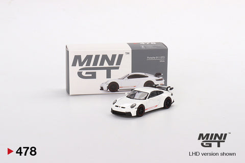 MiniGT Porsche 911 (992) GT3 White