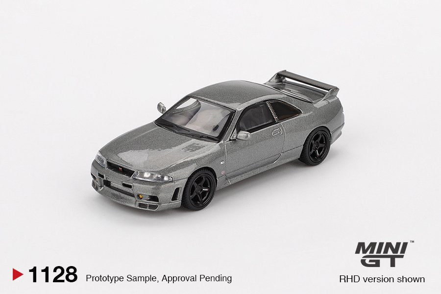 Mini GT Nissan Skyline GT-R NISMO BCNR33 CRS Version Dark Metal Grey  MGT01128