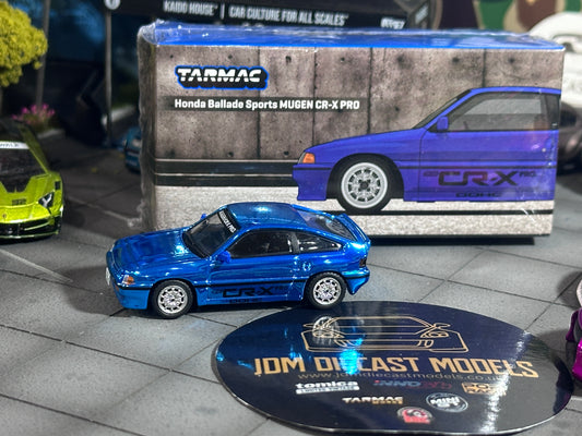 [Chrome Chase] Tarmac Works Honda Ballade Sports MUGEN CR-X PRO Blue T64G-TL058-BL