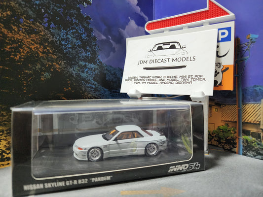 Inno64 Nissan Skyline GT-R R32 Pandem Matt Grey Tokyo Auto Salon 2017