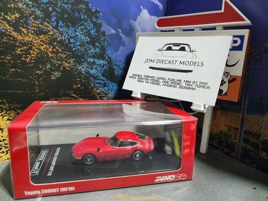 Inno64 Toyota 2000GT (MF10) Solar Red