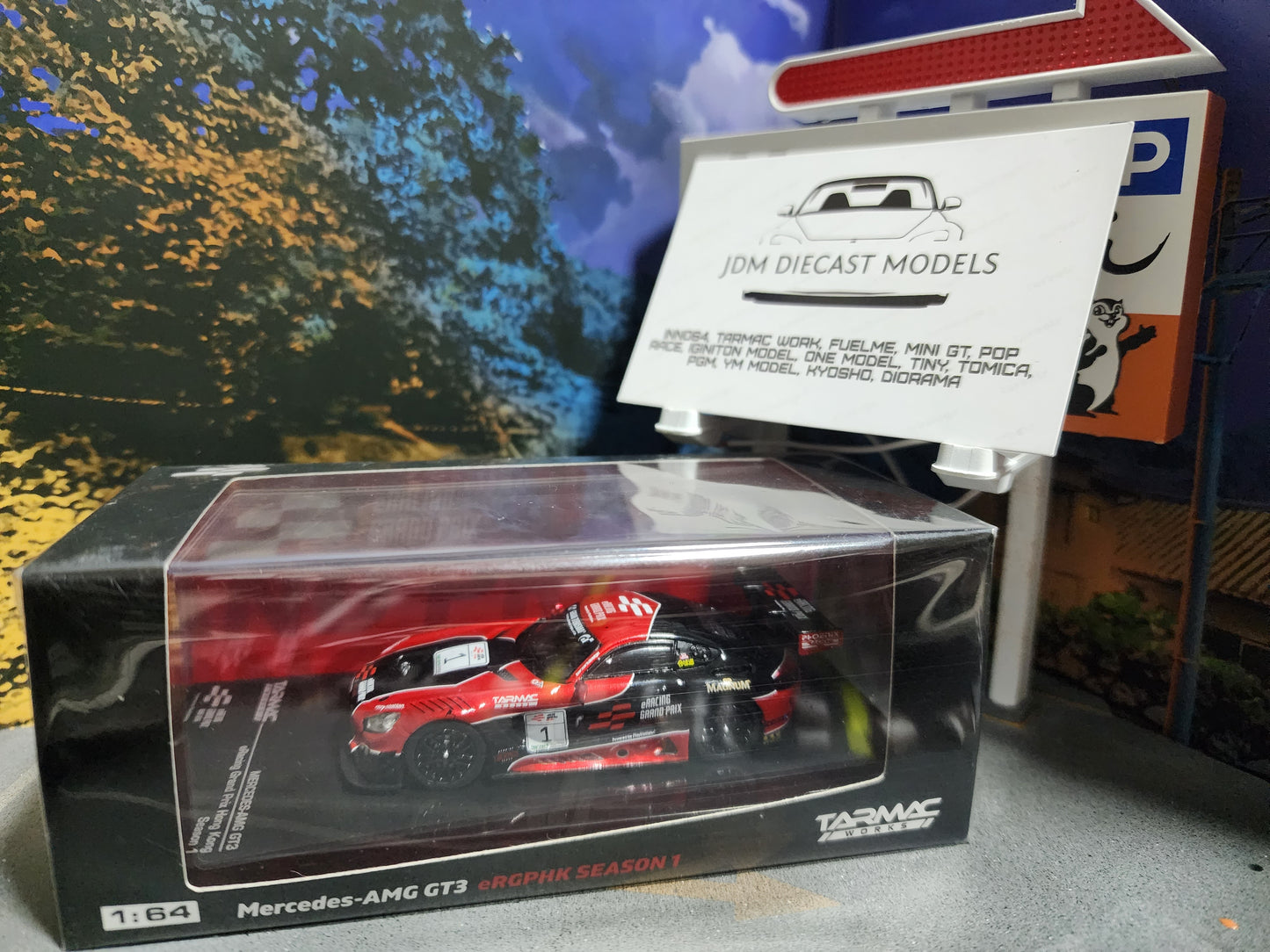 Tarmac Works Mercedes-AMG GT3 eRGPHK Season 1 Limited to 999pcs