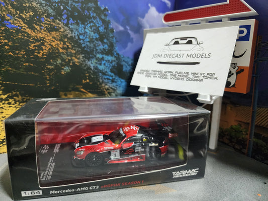 Tarmac Works Mercedes-AMG GT3 eRGPHK Season 1 Limited to 999pcs