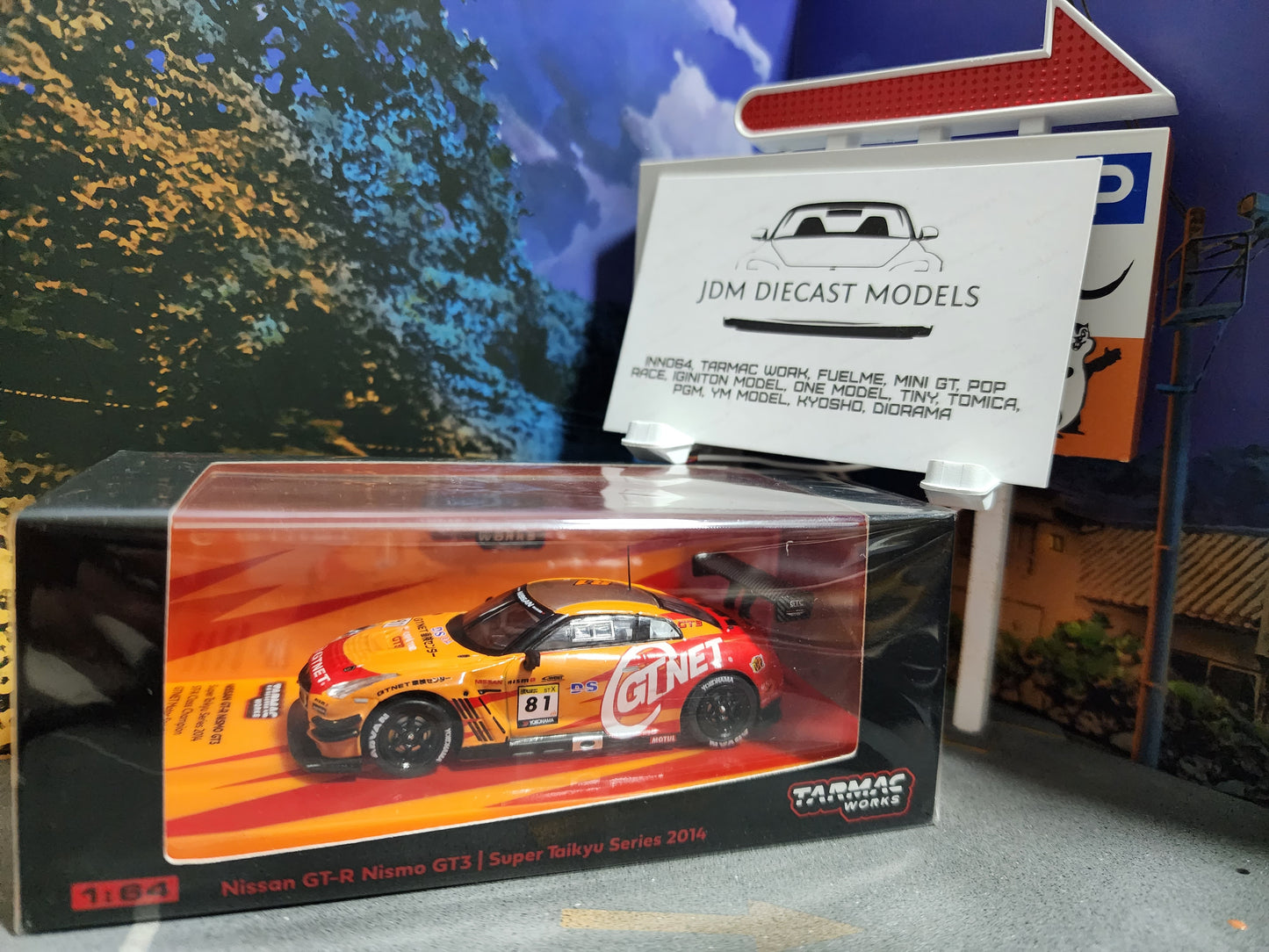 Tarmac Works Nissan GT-R Nismo GT3 Super Taikyu Series 2014 ST-X Class Champion