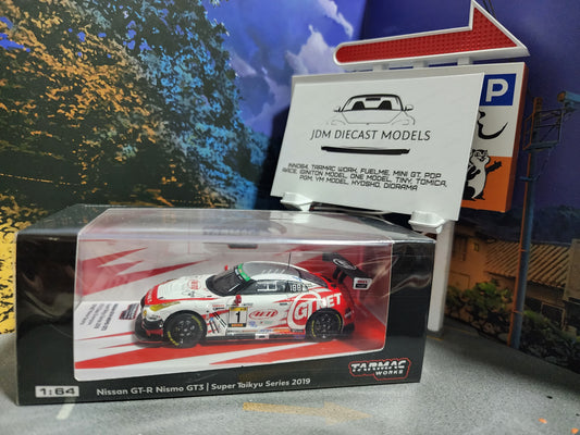 Tarmac Works Nissan GT-R Nismo GT3 Super Taikyu Series 2019 ST-X Class Champion
