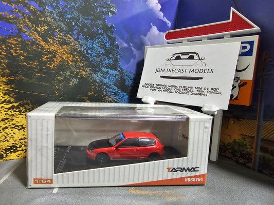 Tarmac Works Honda Civic EG6 Gr.A Racing Red