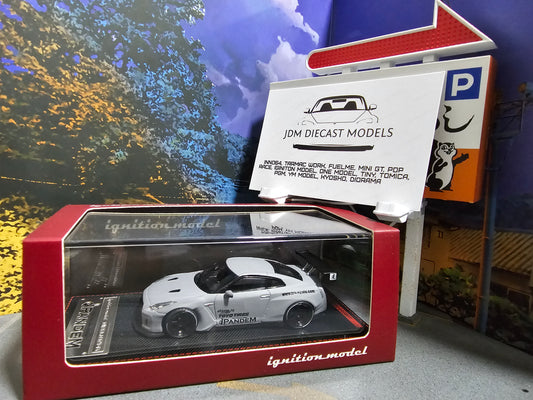 Ignition Model Nissan Skyline Pandem R35 GT-R Matte Gray IG1749