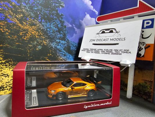 Ignition Models Pandem Toyota 86 V3 Orange Metallic IG1752