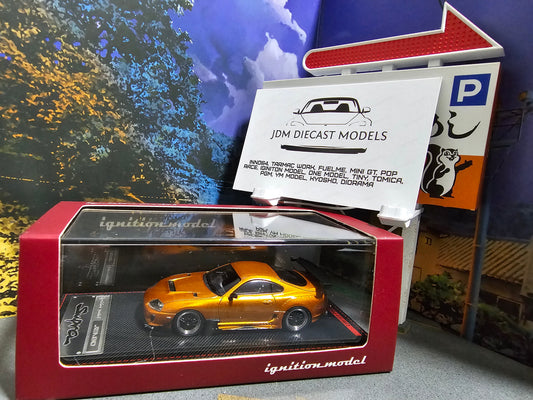 Ignition Models Toyota Supra JZA80 RZ Orange Metallic IG1864