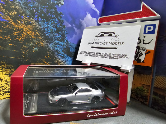 Ignition Models Toyota Supra JZA80 RZ Silver IG1861