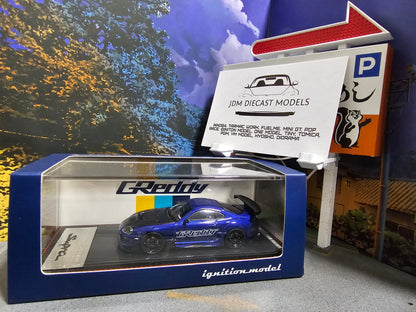 Ignition Models Toyota Supra JZA80 RZ Blue Metallic GReddy Ver. IG2239