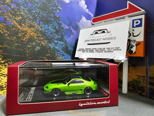 Ignition Models Toyota Supra JZA80 RZ Metallic Green IG2125 Japan Online Hobby Show 2020 Event Special