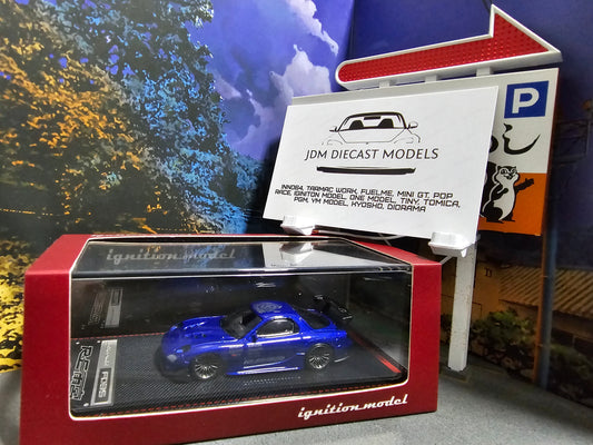 Ignition Models Mazda RX-7 (FD3S) Amemiya Metallic Blue IG1951