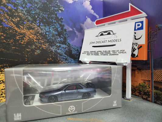 TimeMicro Nissan Skyline GT-R R32 Metallic Silver